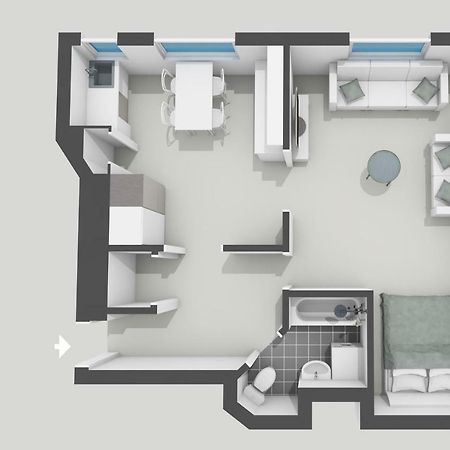 הלסינקי Magnificent Sea View! Luminous 1 Bedroom For Max 4 מראה חיצוני תמונה